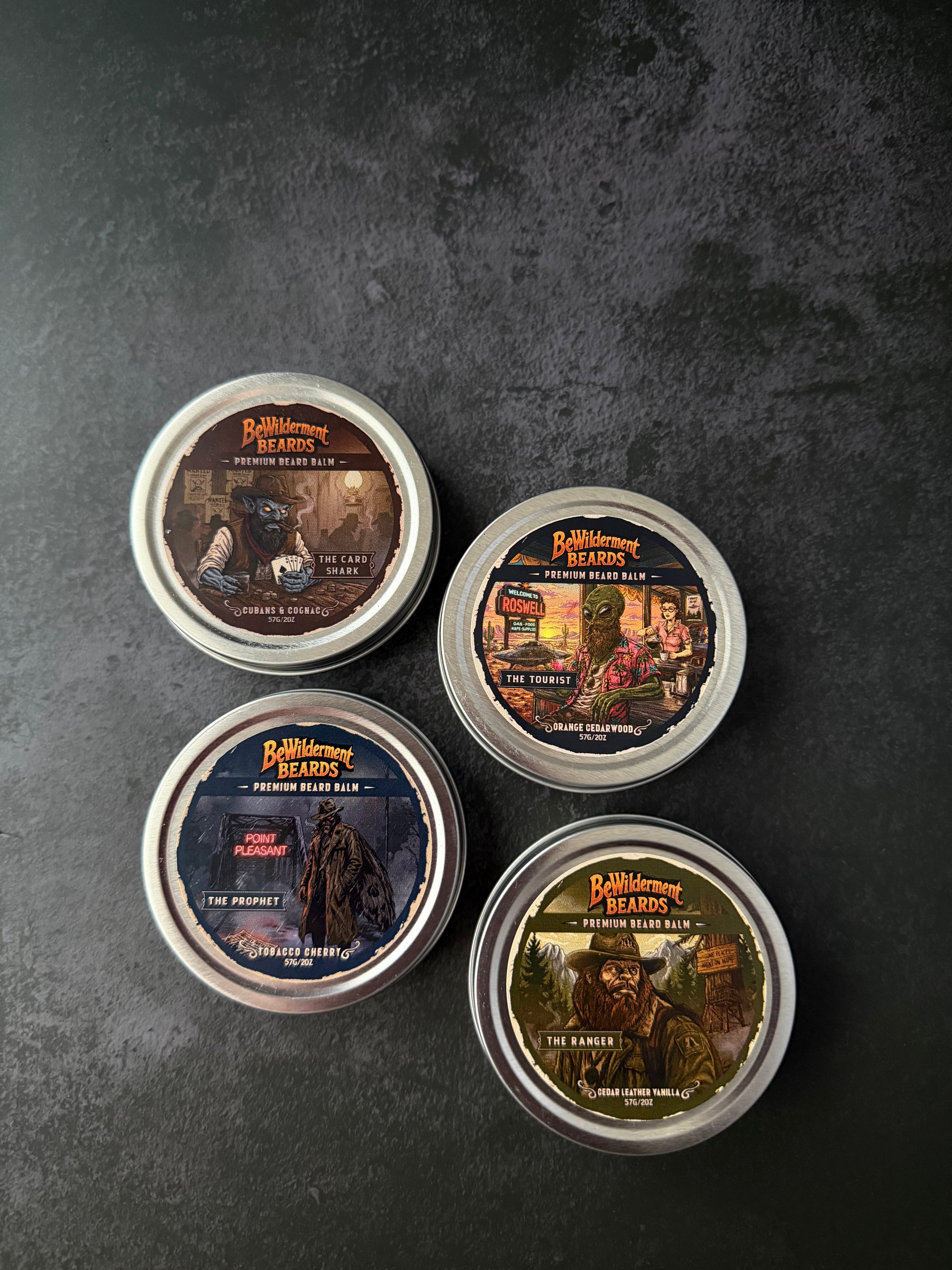 Full Expedition Kit - All 4 Premium Beard Balms