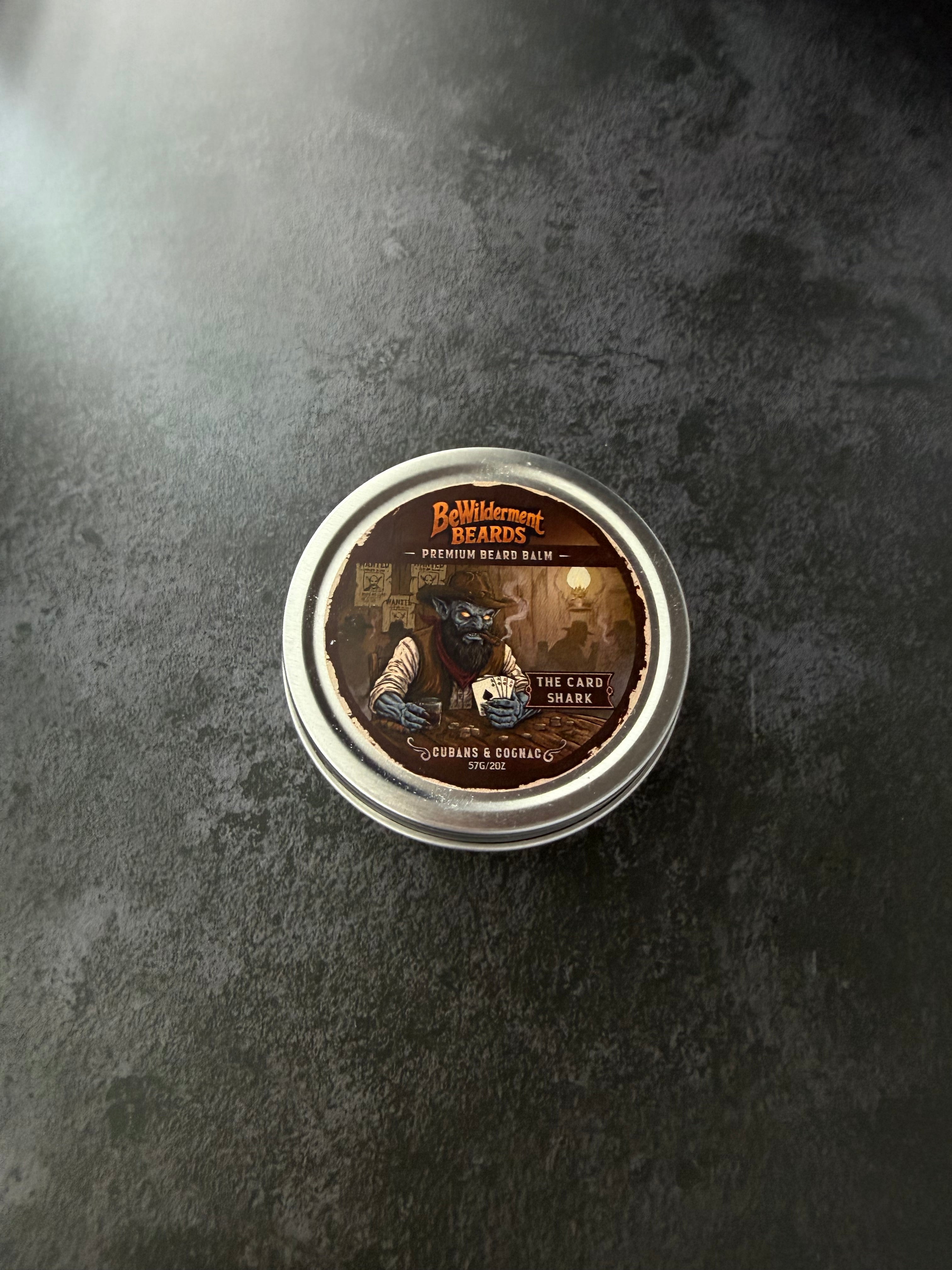 The Card Shark - Cubans & Cognac Premium Beard Balm
