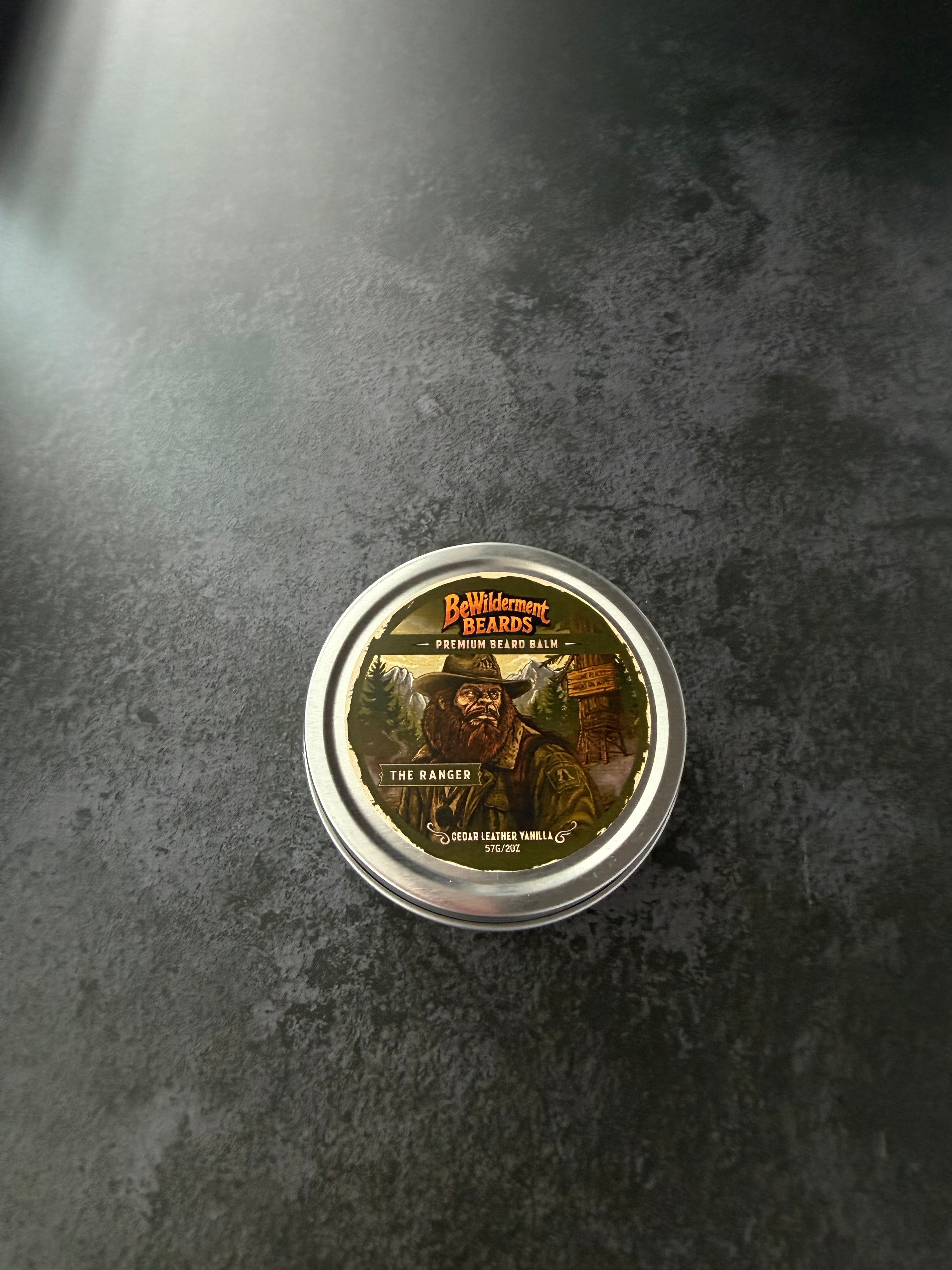 The Ranger - Cedar, Leather & Vanilla Premium Beard Balm