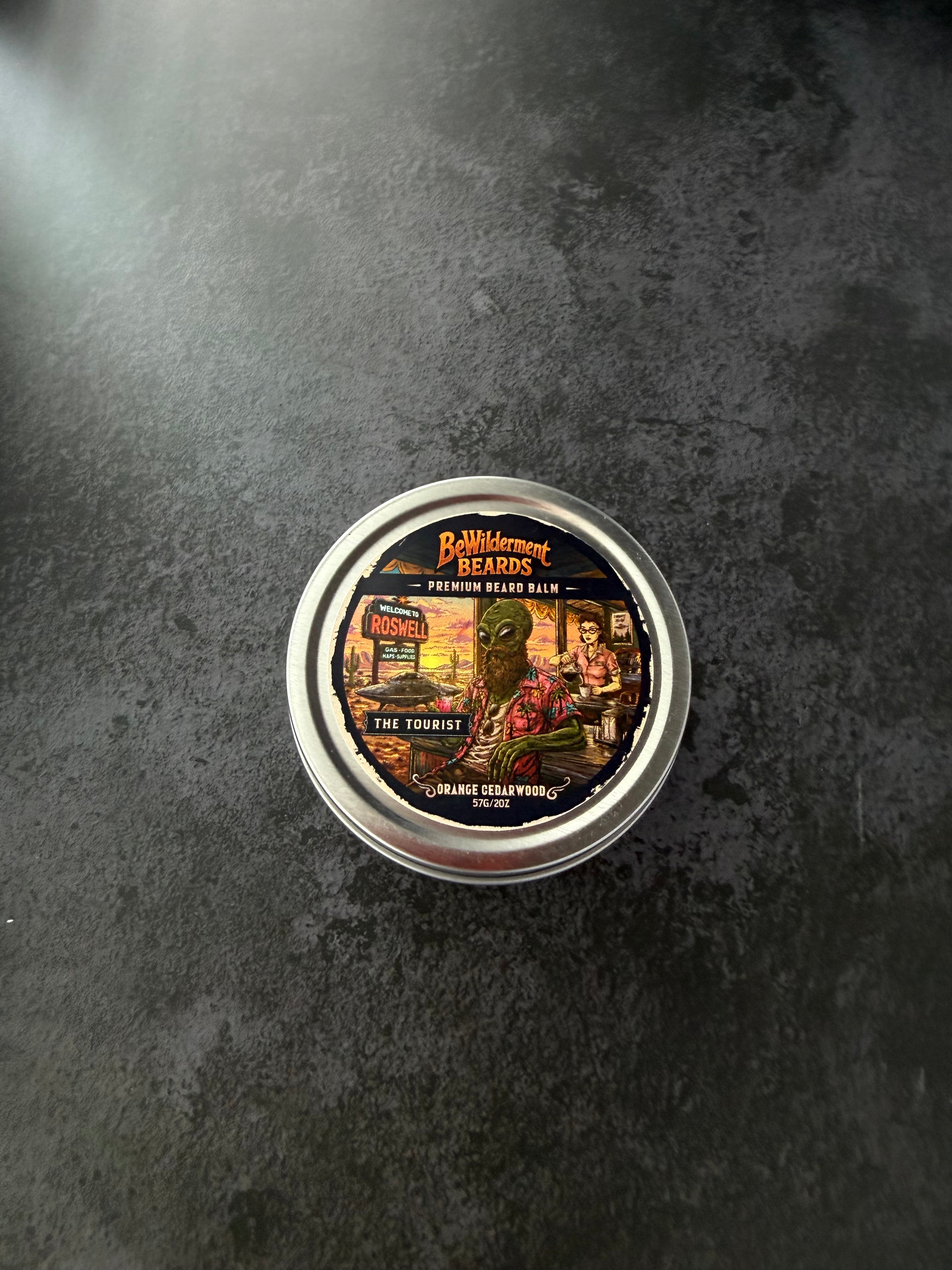 The Tourist - Orange Cedarwood Premium Beard Balm